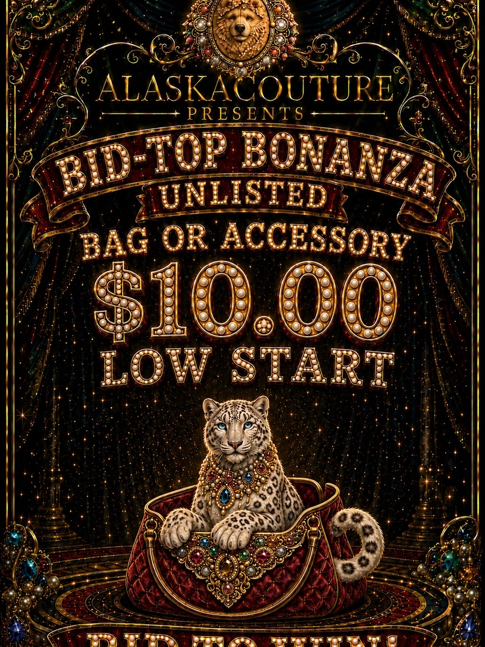 AlaskaCouture's 🌟🎪✨️UNLISTED 💲10.00💲 LOW START Bag Or Accesory✨️🎪🌟